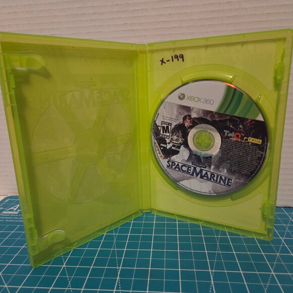 Warhammer 40000 Space Marine Xbox 360 Missing Manual Video Game Tested - Picture 2 of 6